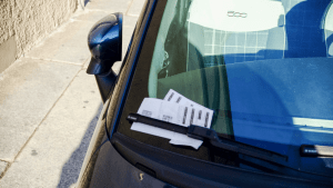 Parking ticket on windshield – how much is a suspension fee in New York