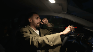 What is the root cause of reckless driving - frustrated driver showing aggressive behavior behind the wheel