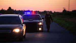 Police officer conducting traffic stop at dusk related to what qualifies as reckless driving in NJ