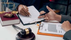 Understanding what evidence helps contest a ticket during legal consultation with attorney reviewing documentation and case details