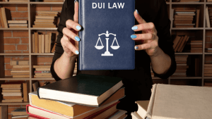 What is the new law for DUI penalties in the states - legal book with scales of justice symbol